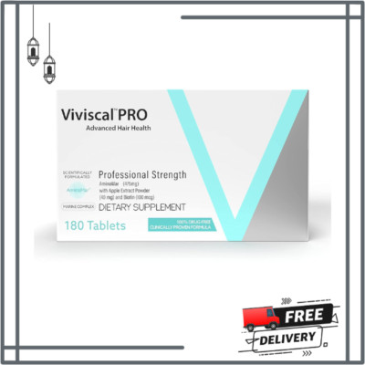 VIVISCAL PRO - Professional Hair Growth Tablets 180 Exp.2026
