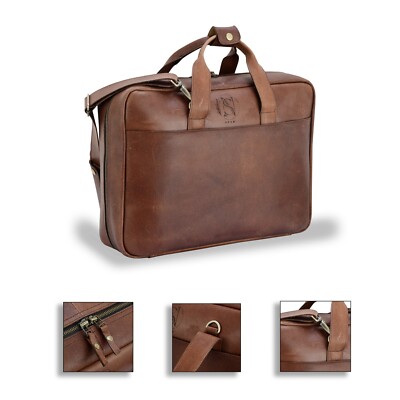 Leather Laptop Briefcase Messenger Bags Me Best Office