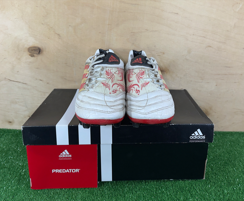 Adidas Predator X FG Beckham Dragen US9,5 UK9 Weiß Schuhe Stollen Herren Fußb... - Bild 10 von 12