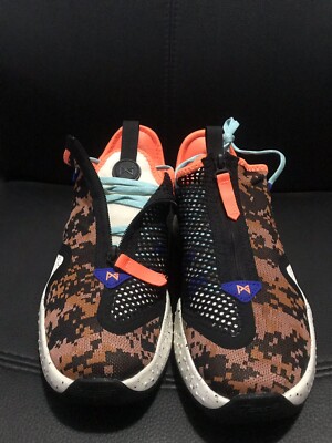 Nike PG 4 Digi Camo Light Cream Total Orange (CD5079-200  display picture 1