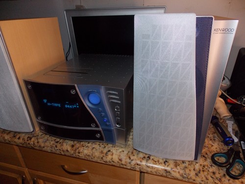 Kenwood HIFI Component System NV-301 3 Disc Changer TESTED NO REMOTE - Picture 6 of 24