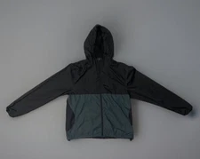 Billabong Windbreaker Mens XL New Forc Black Sage Transport Lightweight Jacket