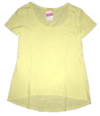 専用11 FRESH PRODUCE Small Lemon Yellow $52 Cotton Slub Kimmi Luna Scoop