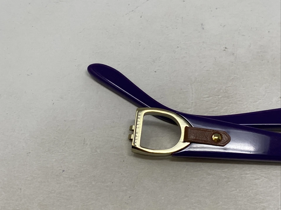 Ralph Lauren RL8108Q 5003/13 135 mm púrpura/oro brazo templo piezas IC86 Foto 4 de 4