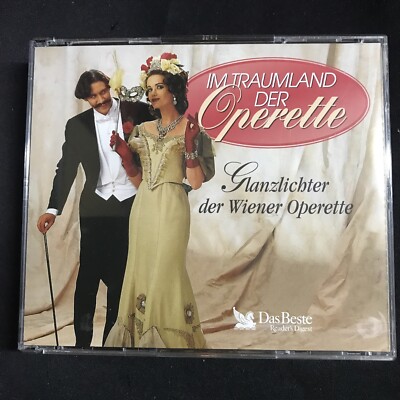 Im Traumland der Operette - Glanzlichter der Wiener Operette 3 CDs Sehr gut @M06