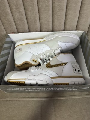Nike Air Trainer 1 College Football Playoffs White Gold FJ6196-100 Men s Size 11