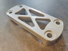 Honda CR250 CR 250 Handlebar Top Clamp Brace SILVER 100mm For Standard bars