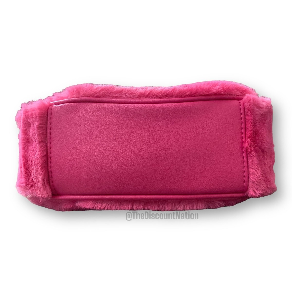 Juicy Couture Hot Pink Fur Semi Charmed Cozy Coho Crossbody Juicy Couture Hot Pink Fur Semi Charmed Cozy Coho Crossbody