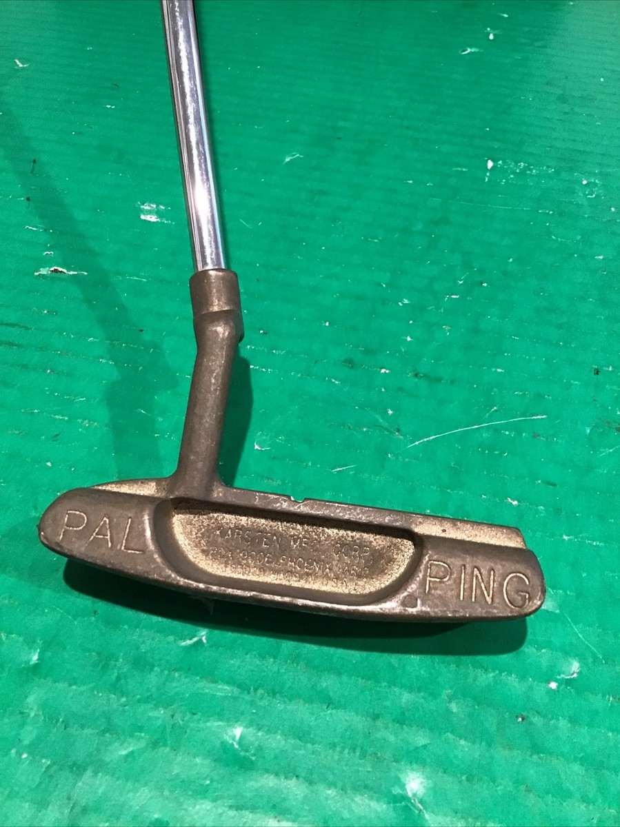 名器 ヴィンテージ 貴重ラージヘッド PING パター PAL5 KARSTEN Vintage Ping Pal Putter Karsten Blade RH 35.5