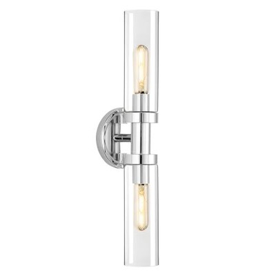 Bathroom Light Fixtures,Modern Bathroom Wall Sconces,Metal Wall Sconce Chrome