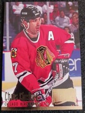 Chris Chelios 1994-95 Ultra #40 Chicago Blackhawks HOF