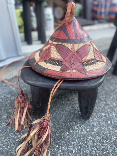 Vintage African Kente Hat