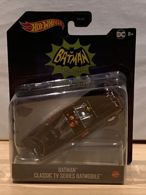 Batmobile ~ Classic TV Series ~  Batman Diecast Car ~ Hot Wheels Movie
