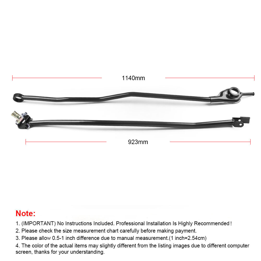Black Shift Linkage & Bushing For 9200 Honda Civic 9401 Integra B