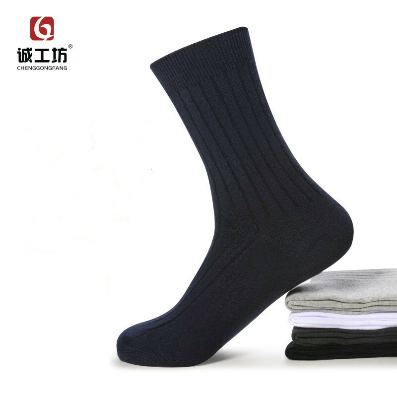 5Pairs Business Men's 100 Soft Cotton Breathable Sock Casual Absorb Sweat Socks eBay
