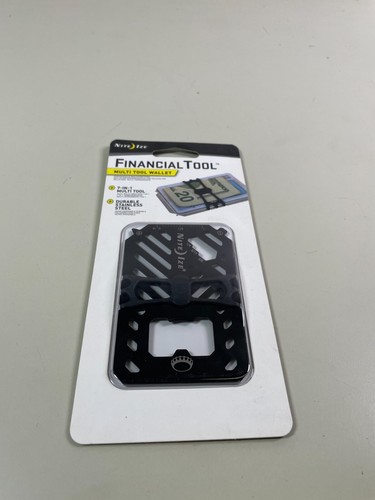 Nite Ize Financial Tool 7 in 1 Multi Tool Durable Stainless Steel Tool New - Picture 3 of 5