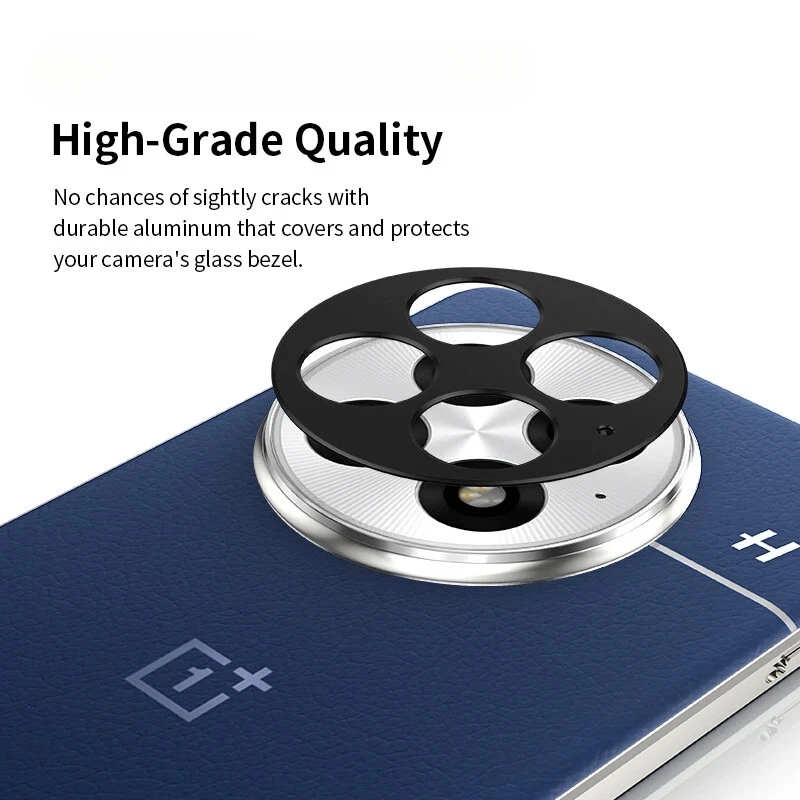 Metal Camera Bezel Protector for OnePlus 13 12 Alloy Lens Hollow Cover Ring Film - Image 4 of 4