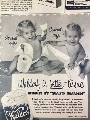 Atlanta GA Print Ad 1952 AJC Scott Tissue Norcross Decatur Stilson Zebulon