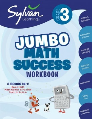 3rd Grade Jumbo Math Success, Paperback by Sylvan Learning (COR), Brand New, ...