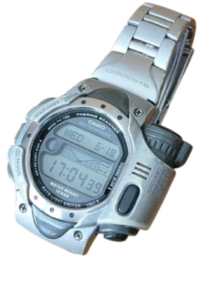 CASIO SEA-PATHFINDER SPF-10 Thermo Sensor Tide Moon Stainless
