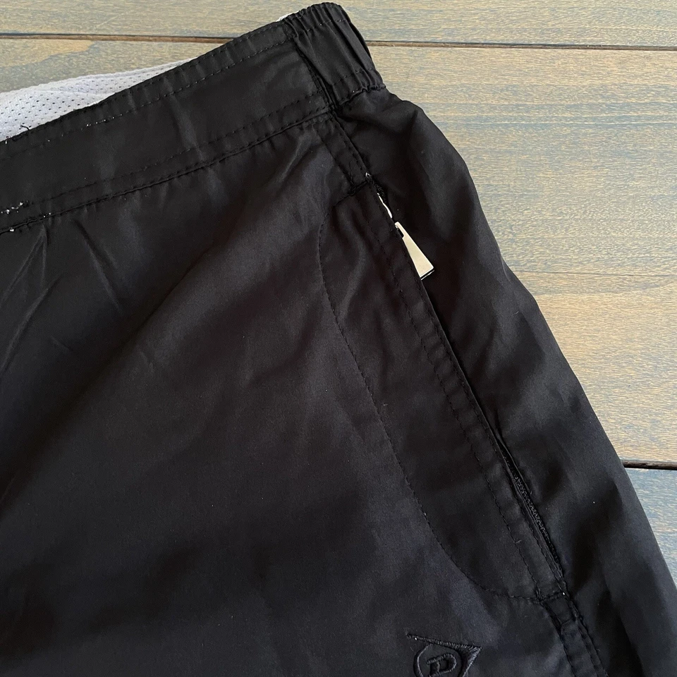 Dunlop Womens Black Lightweight Crop Capri Track Pants Size Large (J6) - Image 4 of 4