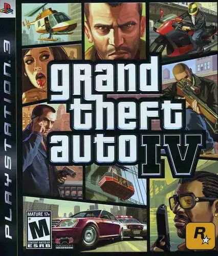 Grand Theft Auto IV, Rockstar Games, PlayStation 3, 710425370113 