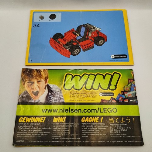 Lego Creator Super Speedster 5867 Building Instructions Booklet Manuals ONLY - Picture 4 of 5