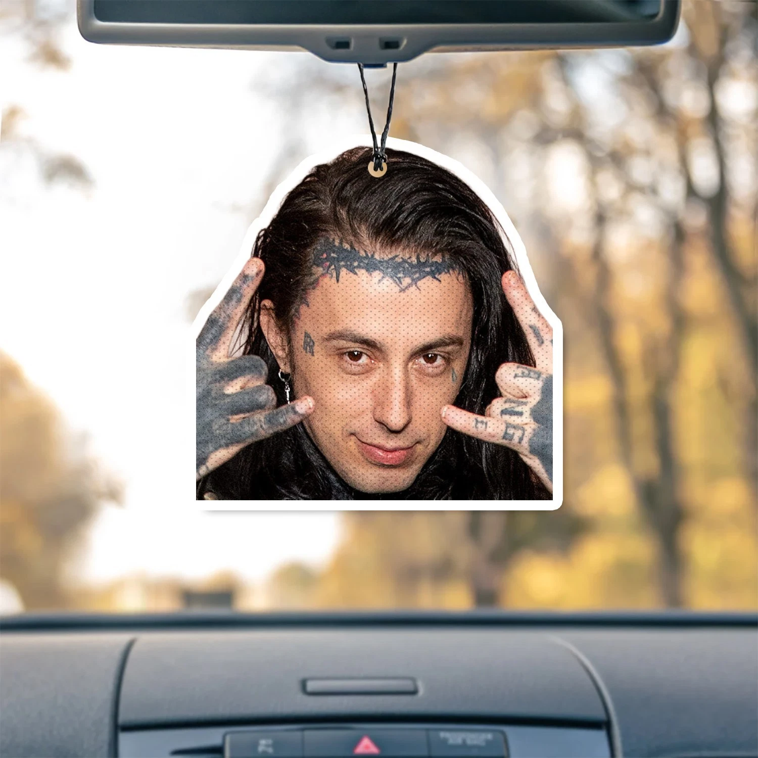 Ronnie Radke Unscented Hanging Car Air Freshener Freshie