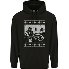 Naughty Santa Orinando Nieve Sudadera 80% Algodón Hombre AWDis JH001