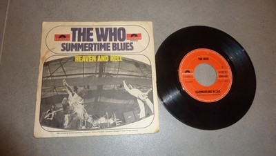 Vinyl 7'' The Who '' summertime blues ''