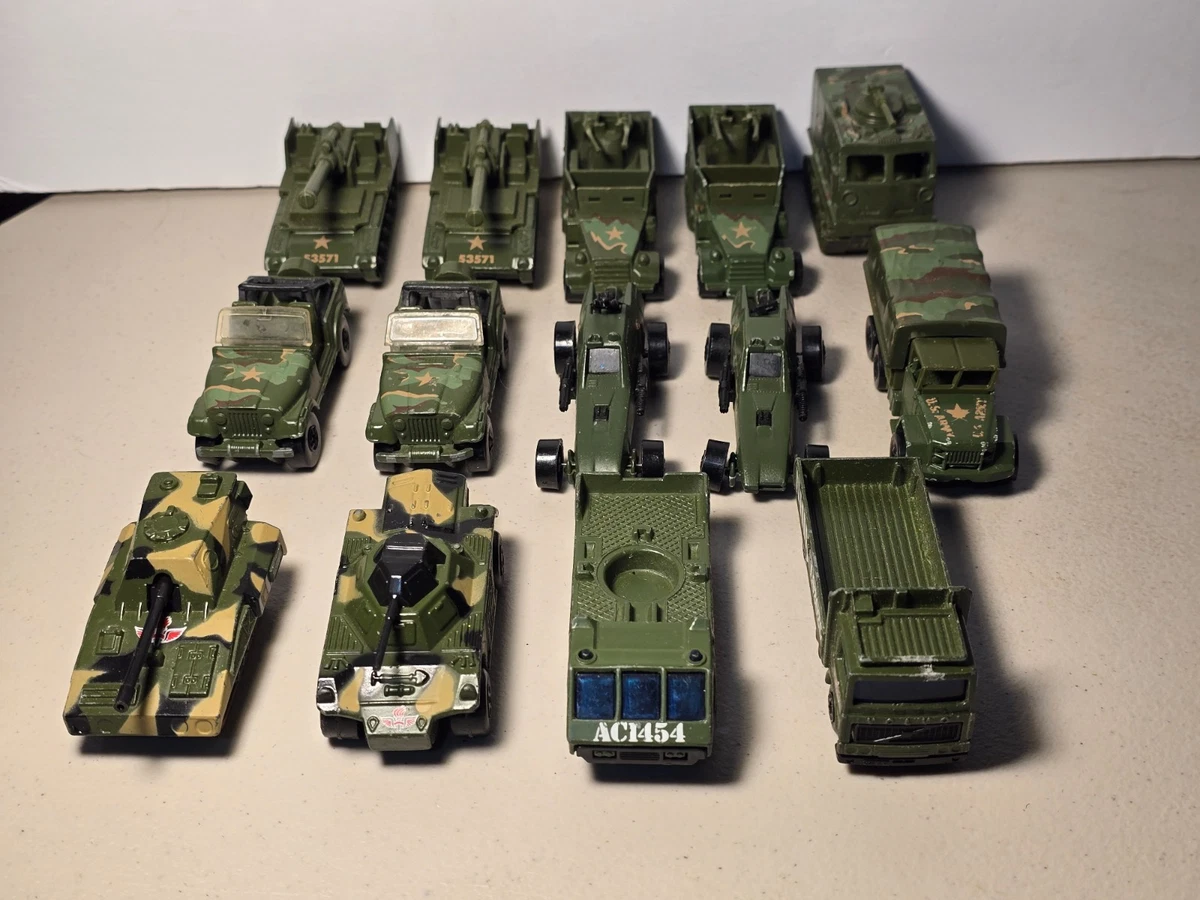 Matchbox Military Vintage Manufacture Diecast Cars, Trucks & Vans