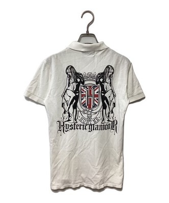 Hysteric Glamour Polo shirt Size: S White Men | eBay