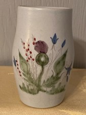 5 3/4" Thistleware BUCHAN Portobello Edinburgh Scotland Finest Stoneware Vase