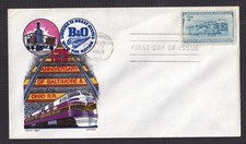 Etats-Unis - Enveloppe premier four-FDC-Baltimore 1952