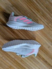 Adidas Unisex-Child Tensaur Running Shoes Pink Mint Sneakers Kids Size 2.5