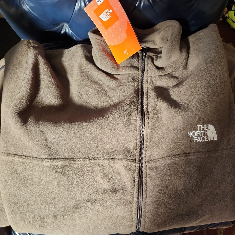 Chaqueta polar THE NORTH FACE Denali marrón burgendy para hombre XL NUEVA CON ETIQUETAS Foto 3 de 3