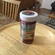 Fluval Bug Bites Insect Larvae Color Enhancing Fish Flake 1.59 oz Sealed New