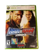 WWE SmackDown vs Raw 2009 Xbox 360 CIB Tested Triple H Shawn Michaels DX