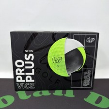 Vice Pro Plus Golf Balls Neon Lime 12 Pack New In Box