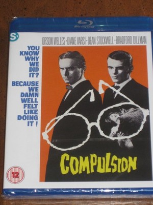 COMPULSION (1959) (REGION B Blu-Ray) ORSON WELLES, DEAN STOCKWELL - BRAND NEW!!!