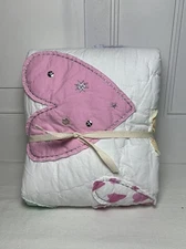POTTERY BARN KIDS Confetti Hearts Quilted Sham ~ Standard