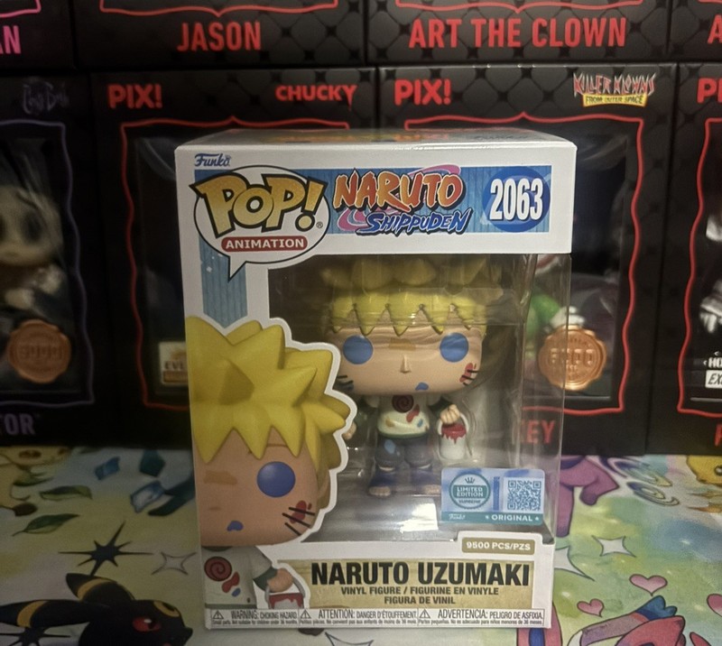 Funko Limited Edition 9.5k Naruto Uzumaki (Kid With Pint Bucket) #2063 IN HAND