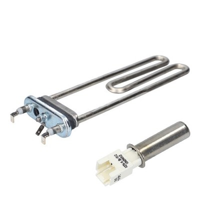 Heizelement mit NTC Fühler kompatibel mit Bosch 12004179 00170961 Waschmaschine