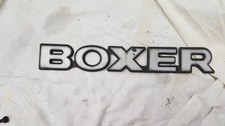 PEUGEOT BOXER trunk tailgate boot lid emblem badge logo chrome rear door van