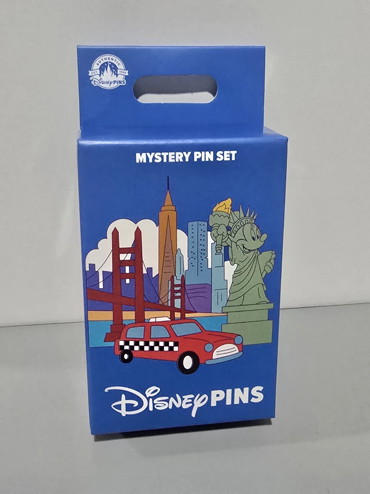 NYC Disney Store TSQ Mystery Pin Set Sealed – 2 Pins Per Box