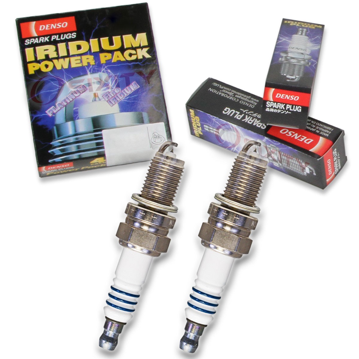 2 pc Denso Iridium Power Spark Plug for American IronHorse Texas Chopper aw