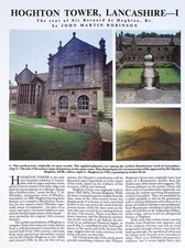 HOGHTON TOWER, LANCASHIRE. THE SEAT OF SIR BERNARD DE HOGHTON, BT. SEVERAL PICTU