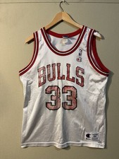 Vintage Pippen Chicago Bulls Jersey Size 44 Basketball NBA champion Made In USA