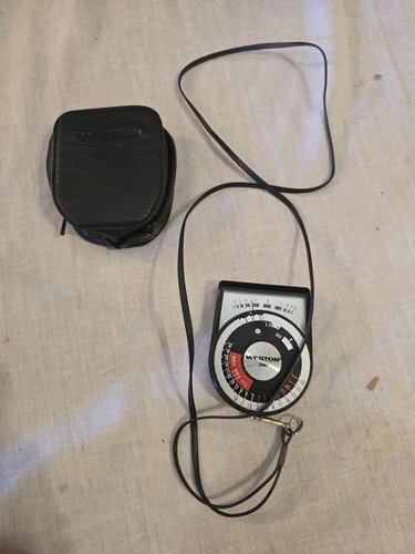 Weston XM1 Model 540 Light Meter With Case Made in Japan Vintage Exposure - Afbeelding 3 van 6