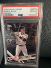 2017 Topps Chrome Update - Rookie Debut Aaron Judge #HMT50 (RC) PSA 10